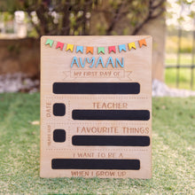 Load image into Gallery viewer, First day of school sign - Back to School