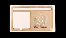 Load image into Gallery viewer, Personalised Sticky Note & Pen/Pencil Holder, Custom Gift Post-It Holder, Thank You Gift for Colleagues, Teachers, Sticky Note Holder