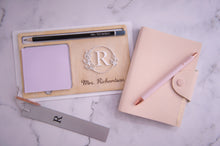 Load image into Gallery viewer, Personalised Sticky Note & Pen/Pencil Holder, Custom Gift Post-It Holder, Thank You Gift for Colleagues, Teachers, Sticky Note Holder