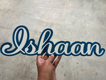 Load image into Gallery viewer, Layered name sign